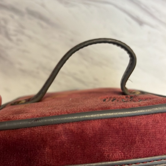 Y2K Juicy Couture Velour Train Case & Makeup Bag Velour - Picture 13 of 16